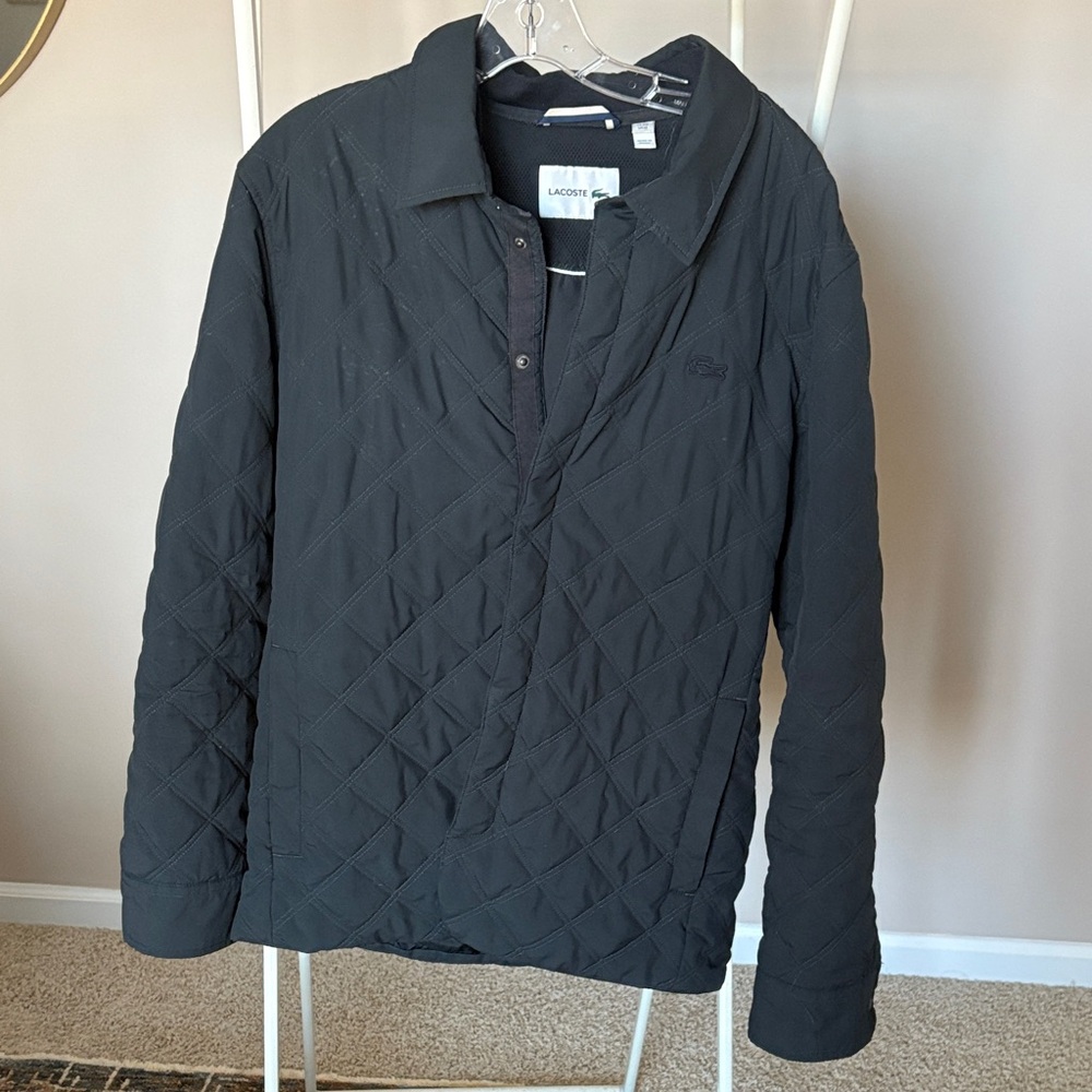 Lacoste Dark Quilted Jacket